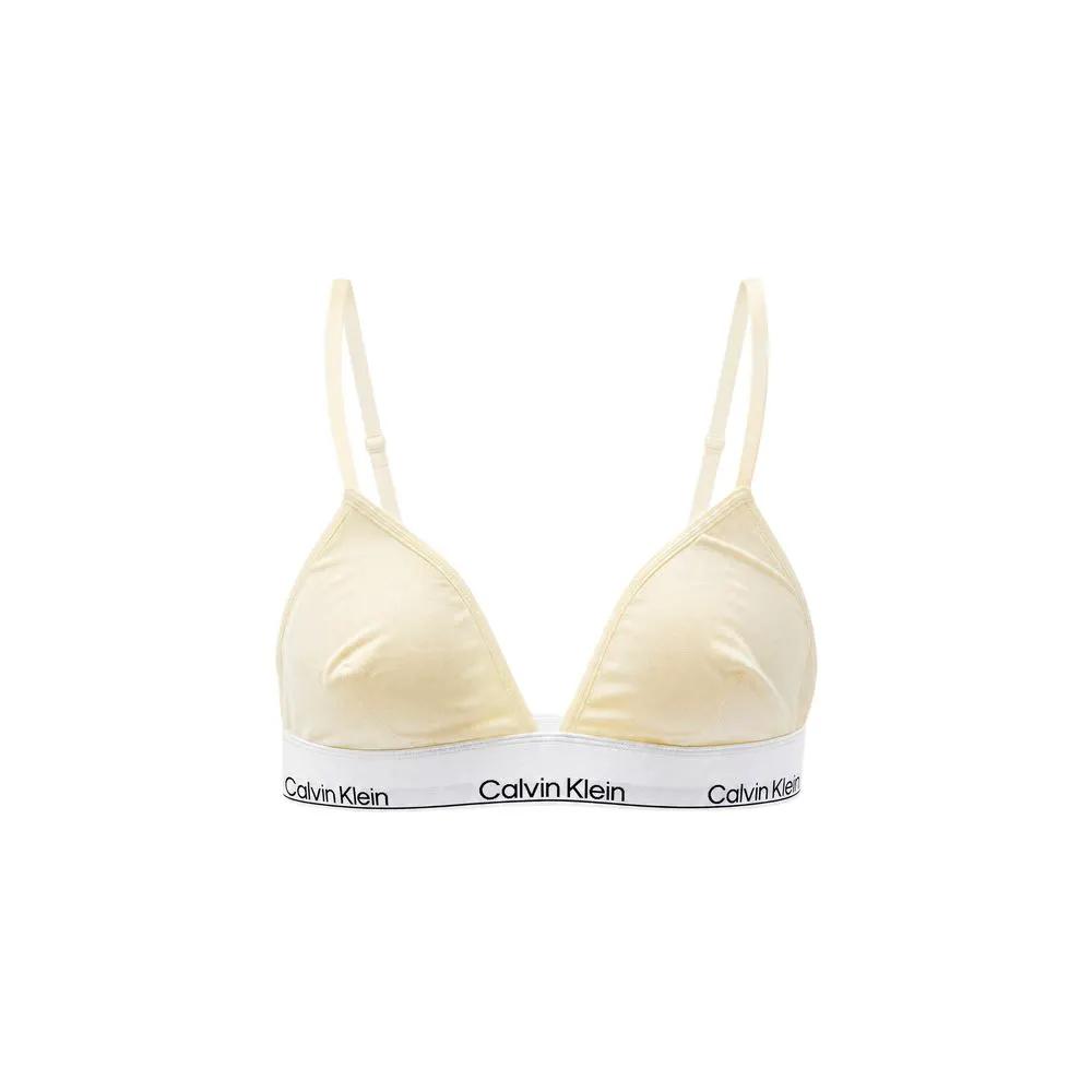 Calvin Klein Underwear Beige Cotton Bra