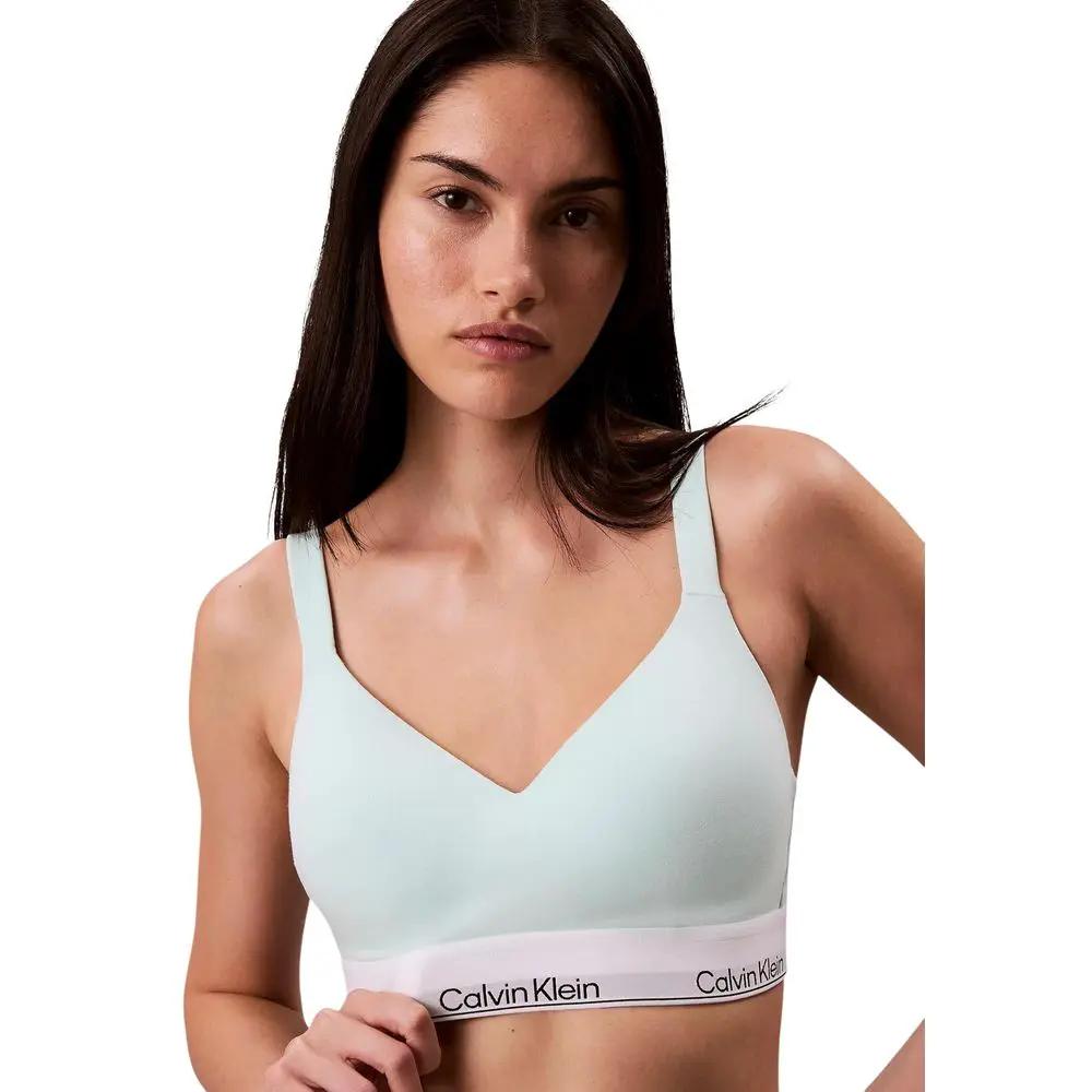 Calvin Klein Underwear Calvin Klein Underwear Green Cotton Bra