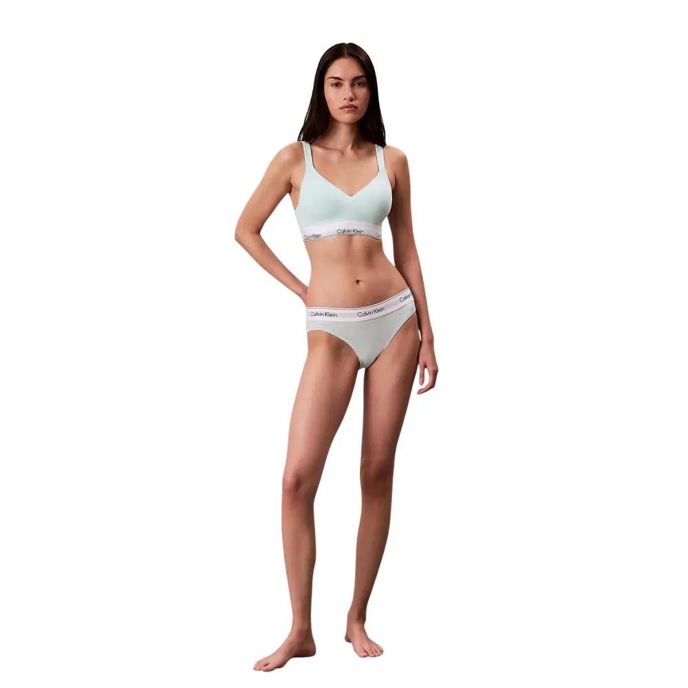 Calvin Klein Underwear Calvin Klein Underwear Green Cotton Bra