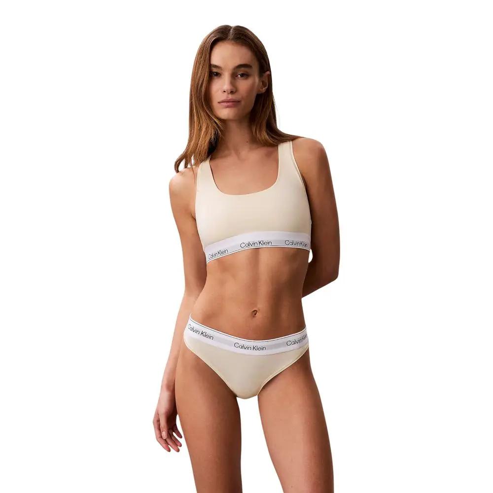 Culotte Calvin Klein Underwear en coton beige