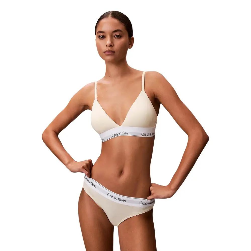 Culotte Calvin Klein Underwear en coton beige