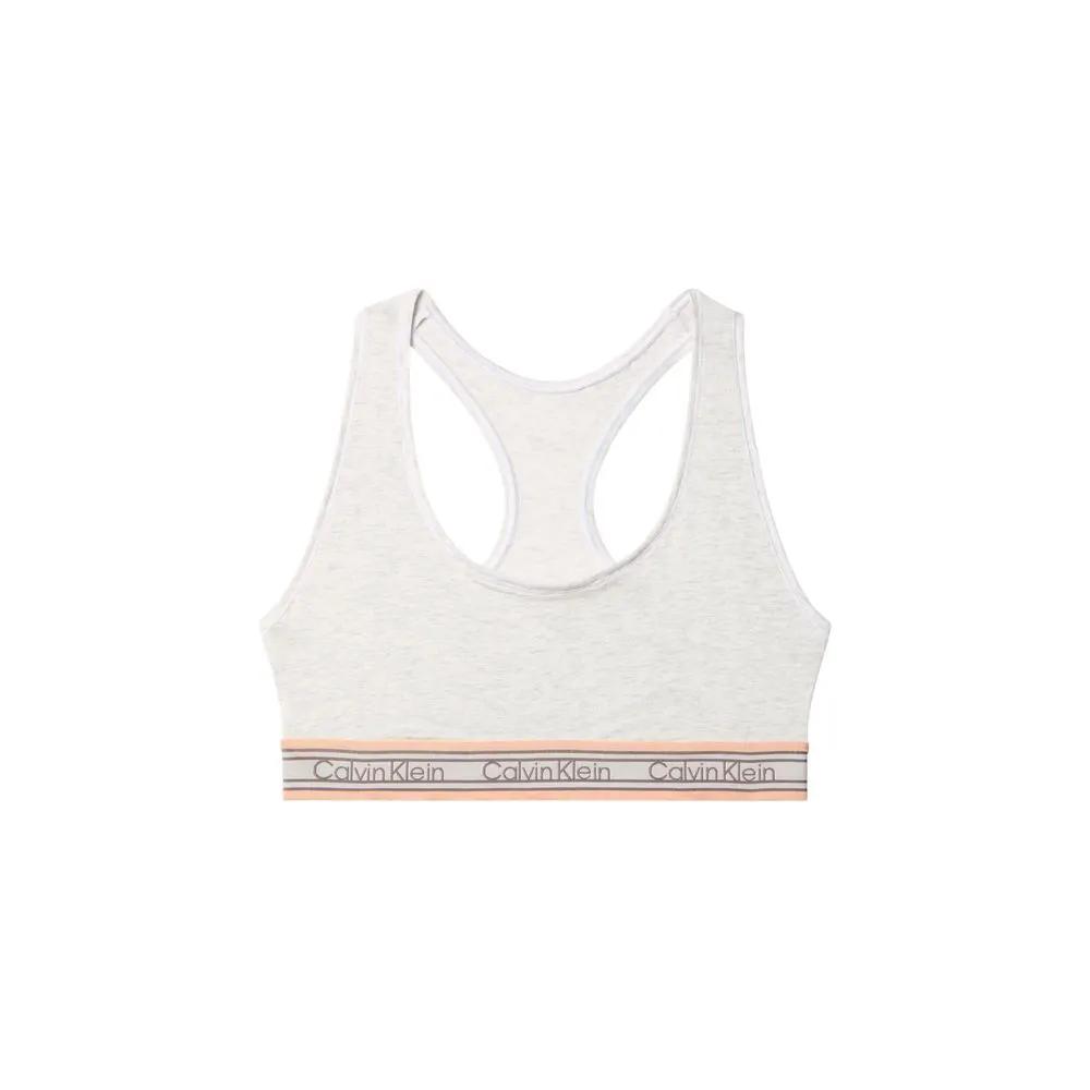 Soutien-gorge en coton crème Calvin Klein Underwear