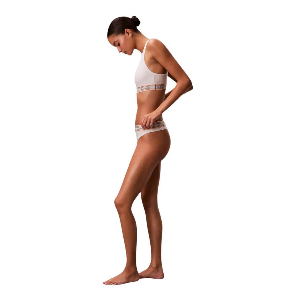 Soutien-gorge en coton crème Calvin Klein Underwear