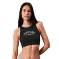 Soutien-gorge en coton noir Calvin Klein Underwear