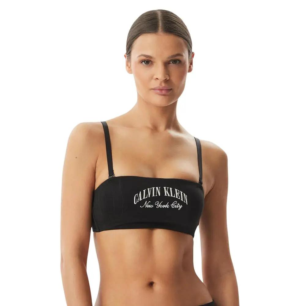 Soutien-gorge en coton noir Calvin Klein Underwear