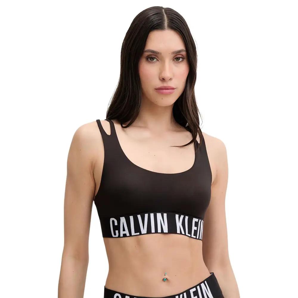 Calvin Klein Underwear Calvin Klein Underwear Black Recycled Polyester Bra