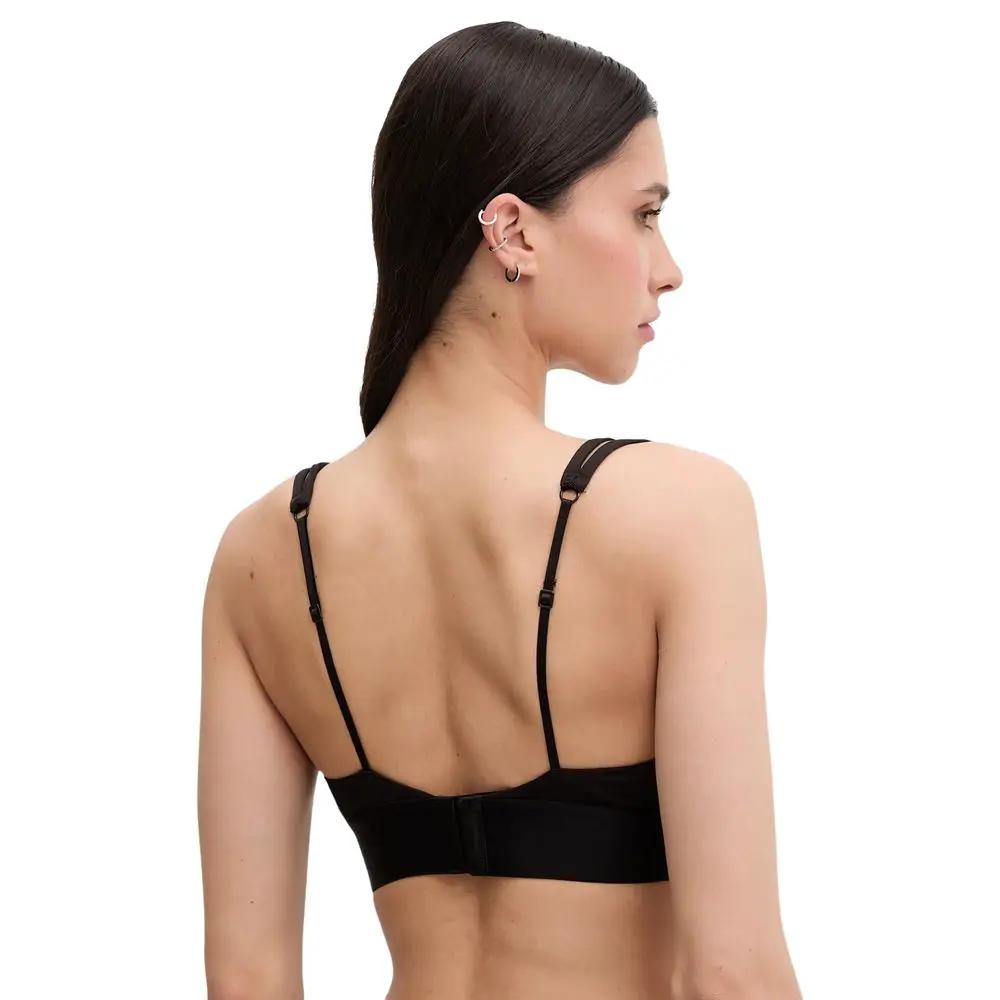 Calvin Klein Underwear Calvin Klein Underwear Black Recycled Polyester Bra