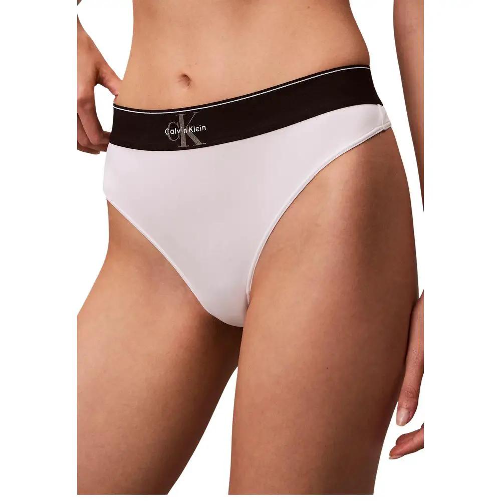 Culotte Calvin Klein Underwear en polyester recyclé blanc