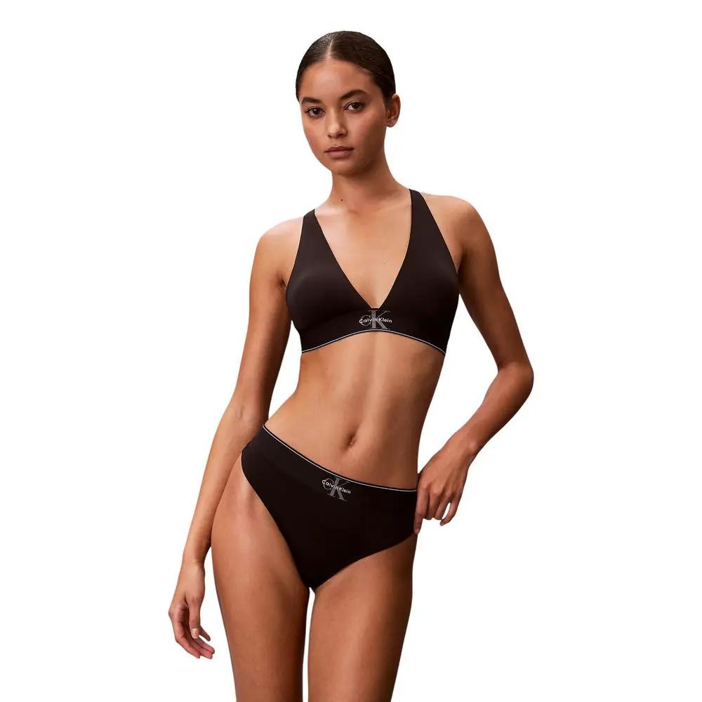 Calvin Klein Underwear Calvin Klein Underwear Black Recycled Polyester Pantie