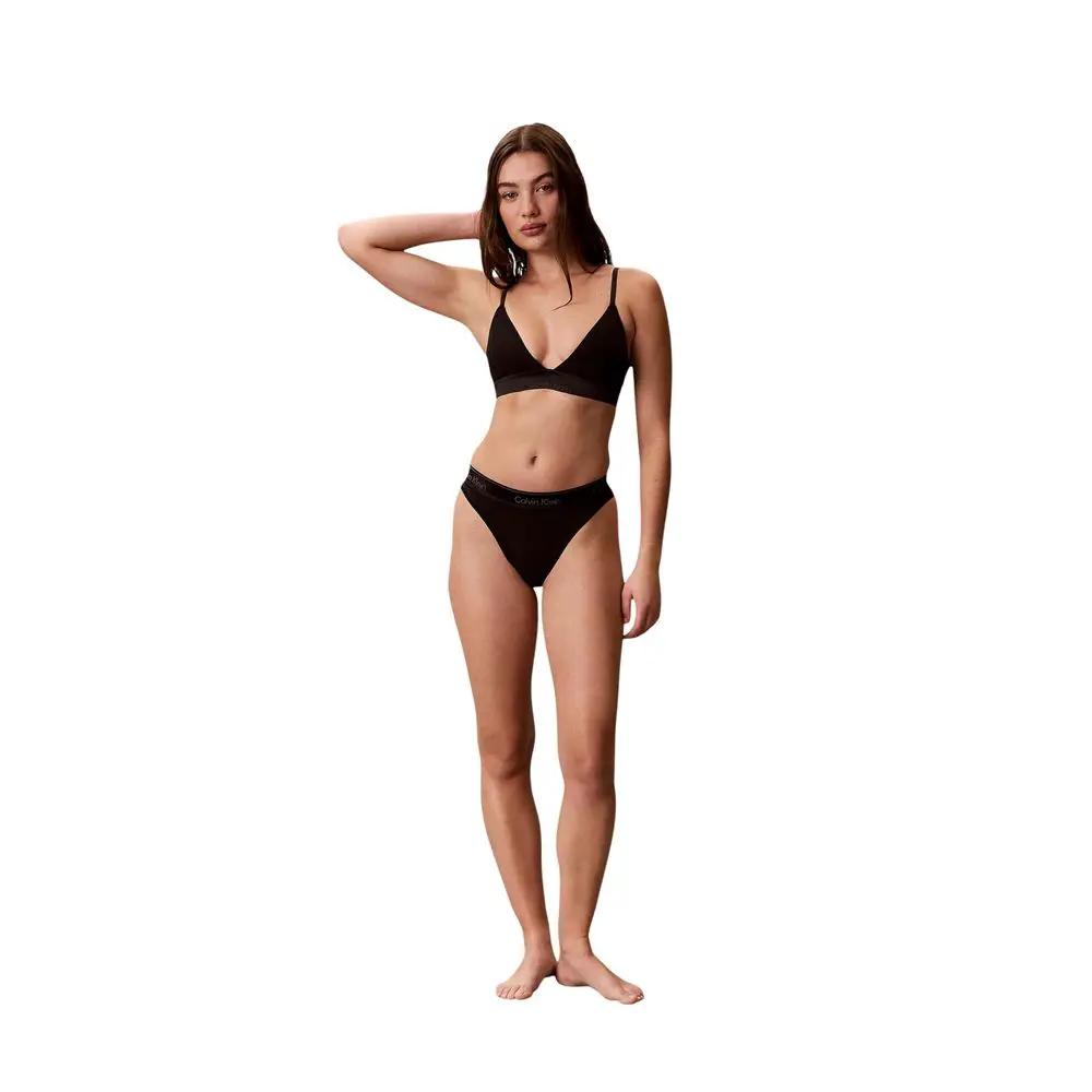 Soutien-gorge en coton noir Calvin Klein Underwear