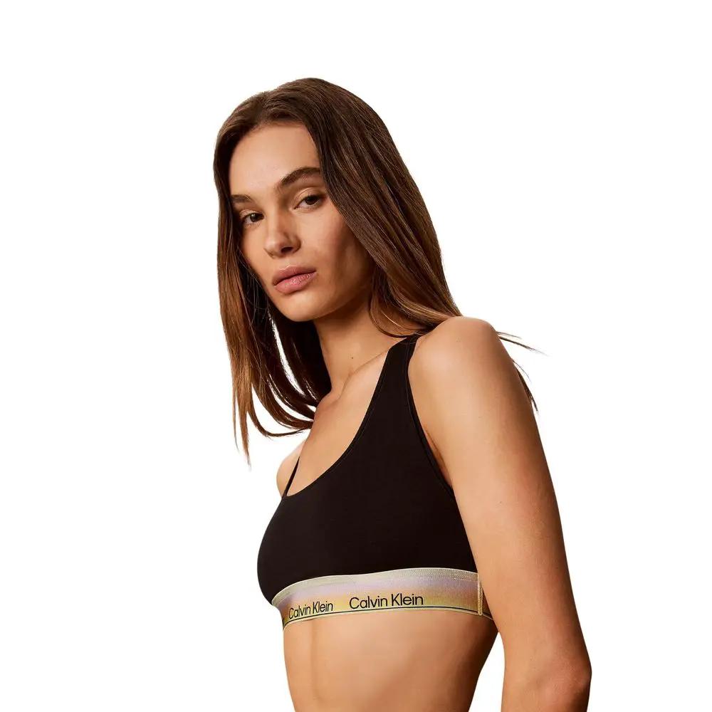 Calvin Klein Underwear Calvin Klein Underwear Black Cotton Bra
