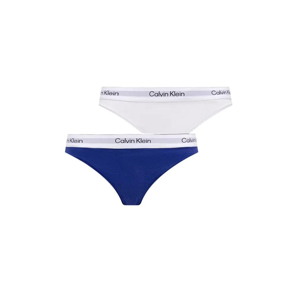 Calvin Klein Underwear Calvin Klein Underwear Blue Cotton Pantie