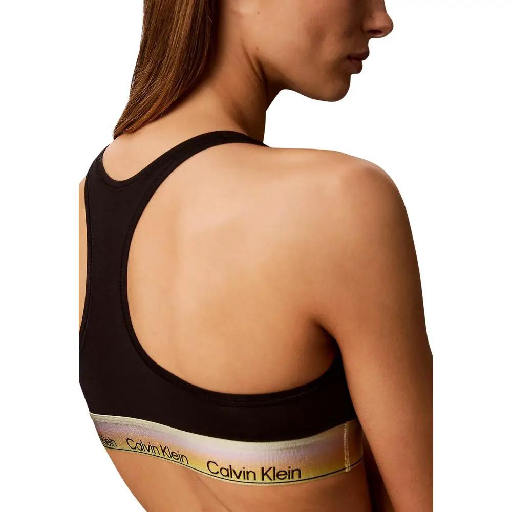 Calvin Klein Underwear Calvin Klein Underwear Black Cotton Bra