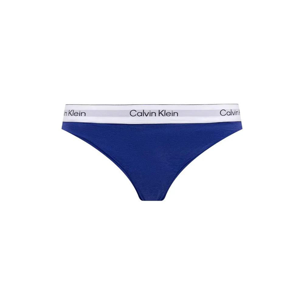 Calvin Klein Underwear Calvin Klein Underwear Blue Cotton Pantie