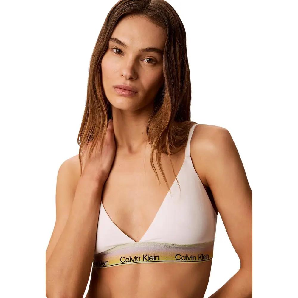 Calvin Klein Underwear Calvin Klein Underwear White Cotton Bra
