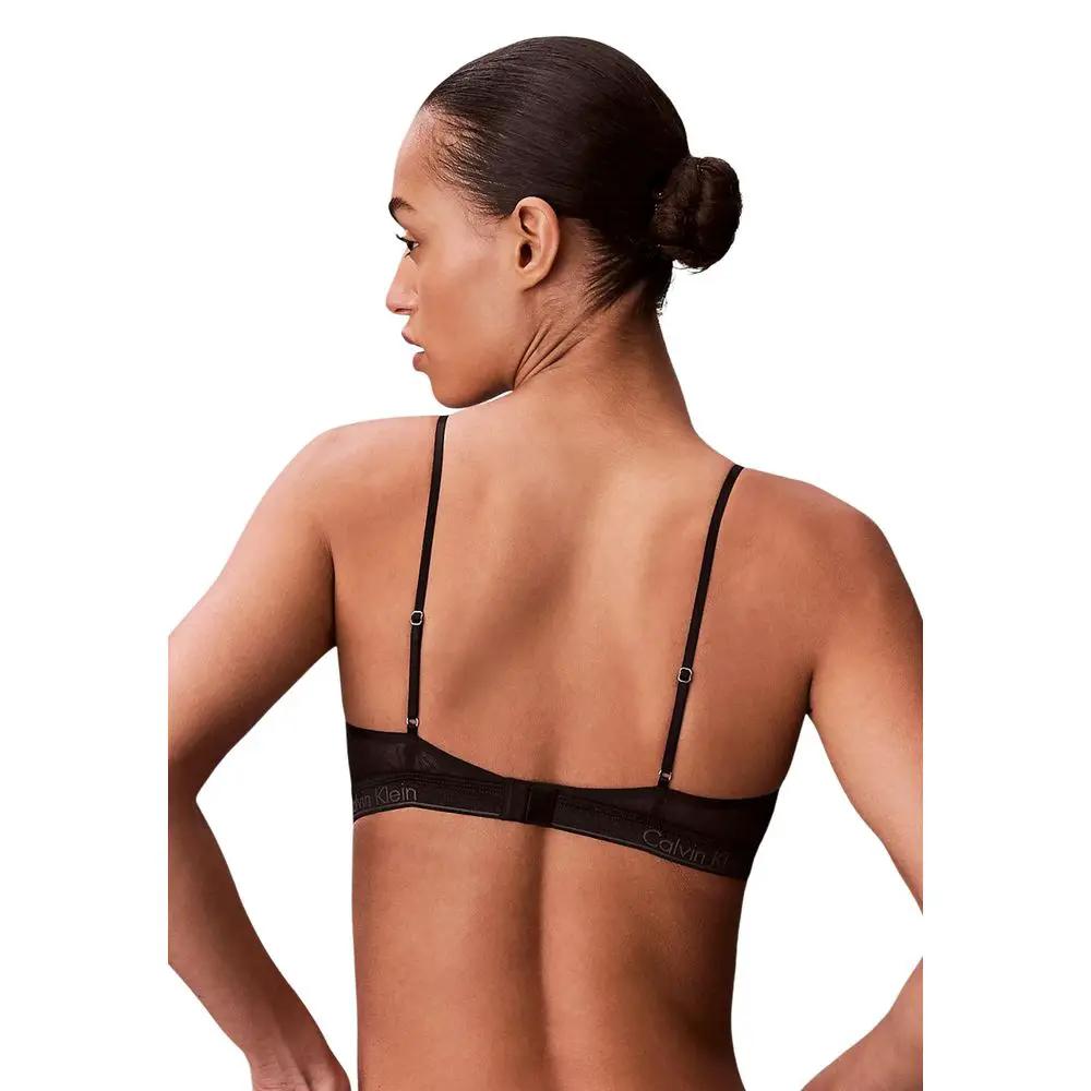 Calvin Klein Underwear Calvin Klein Underwear Black Polyamide Bra