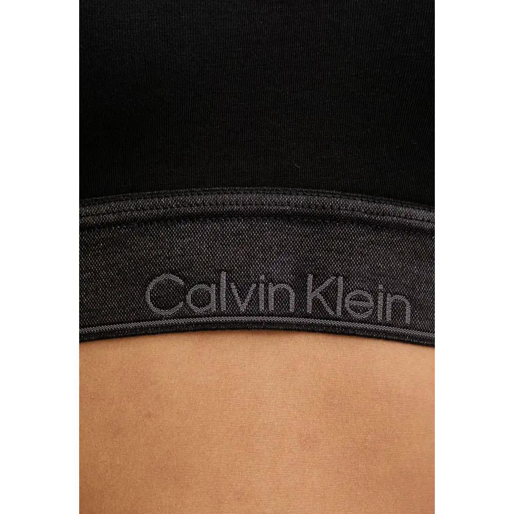 Soutien-gorge en coton noir Calvin Klein Underwear