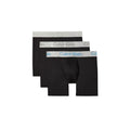 Boxers Calvin Klein Underwear noirs et blancs en polyester recyclé