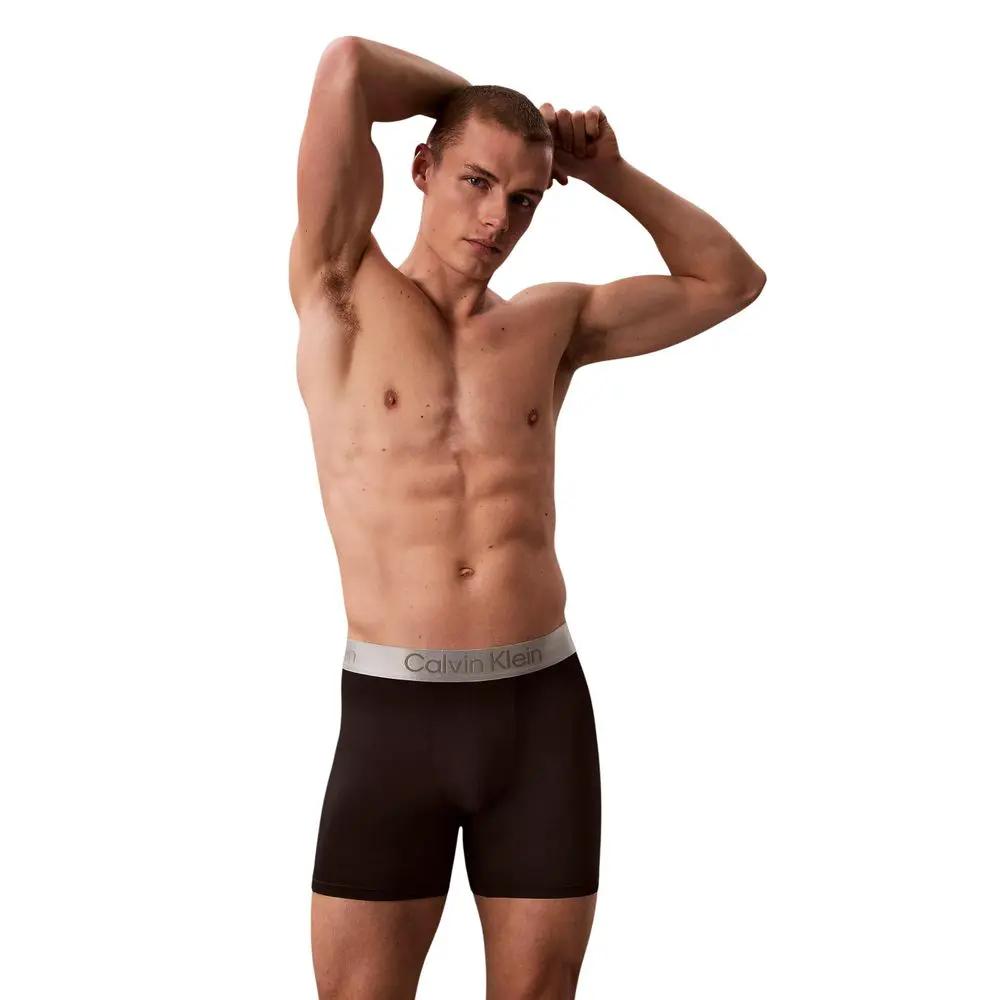 Calvin Klein Underwear Calvin Klein Underwear Black And White Recycled Polyester Boxers
