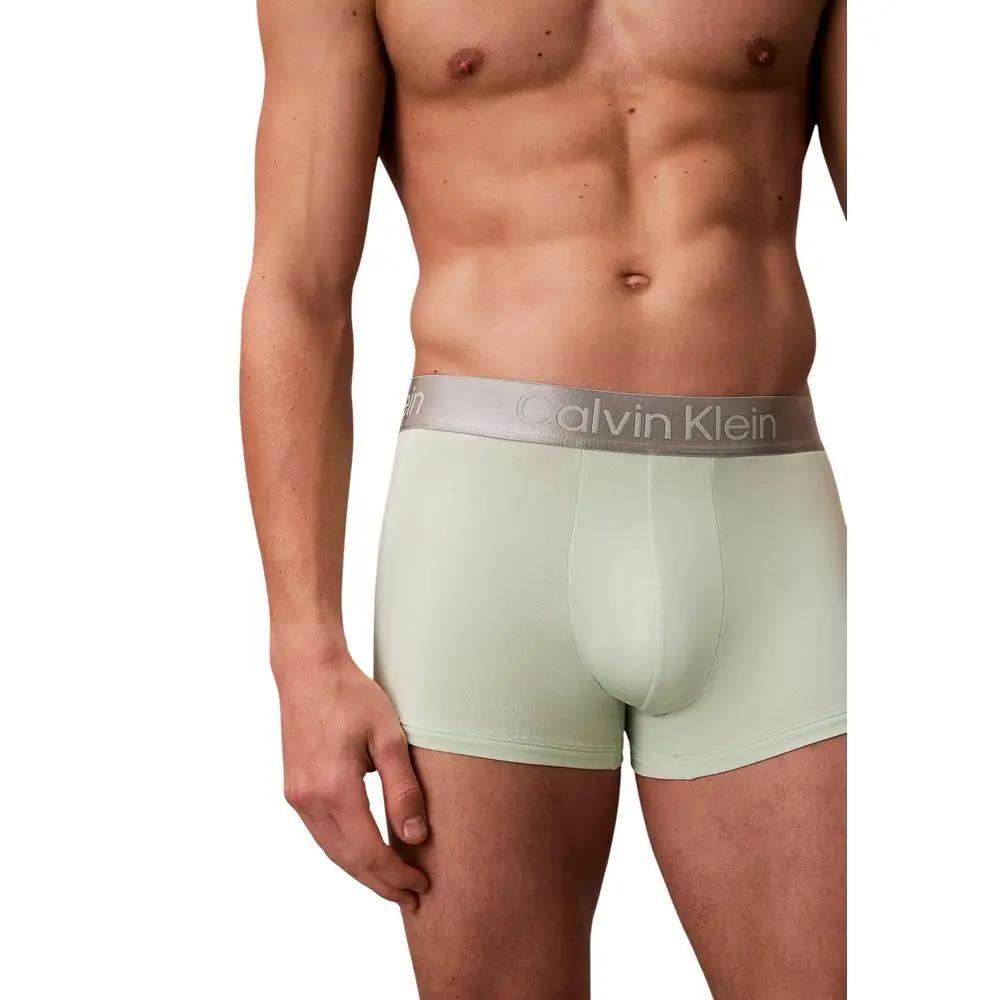 Caleçon Calvin Klein Underwear en polyester recyclé gris