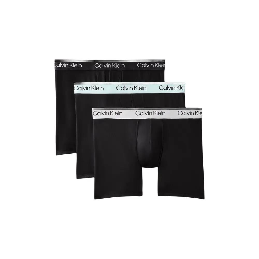 Caleçon Calvin Klein Underwear en polyester recyclé gris