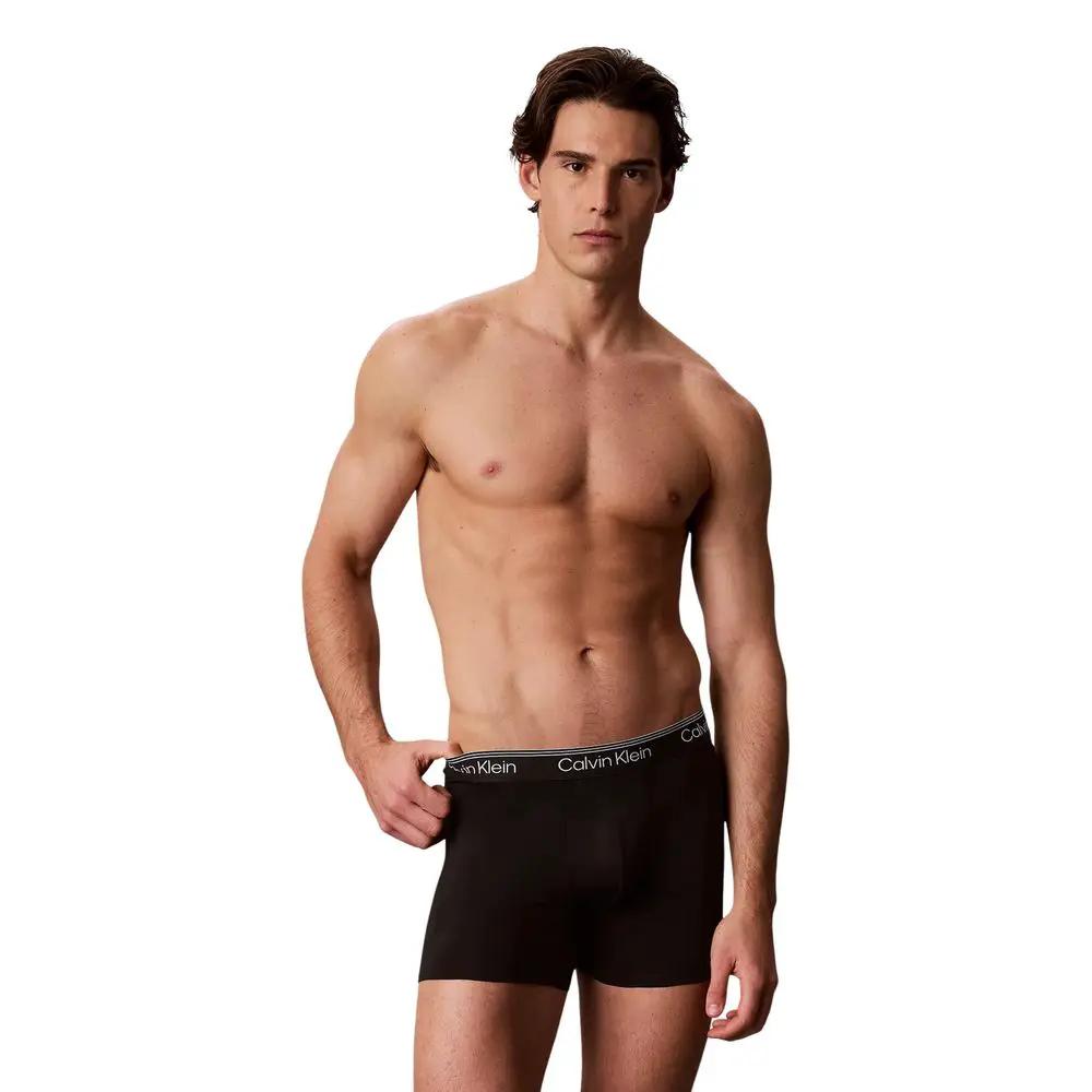Caleçon Calvin Klein Underwear en polyester recyclé gris