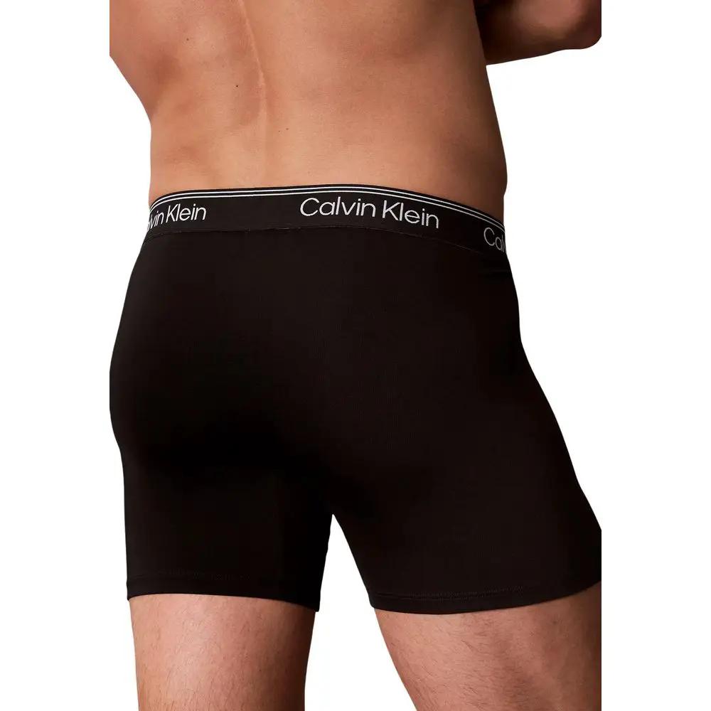 Caleçon Calvin Klein Underwear en polyester recyclé gris