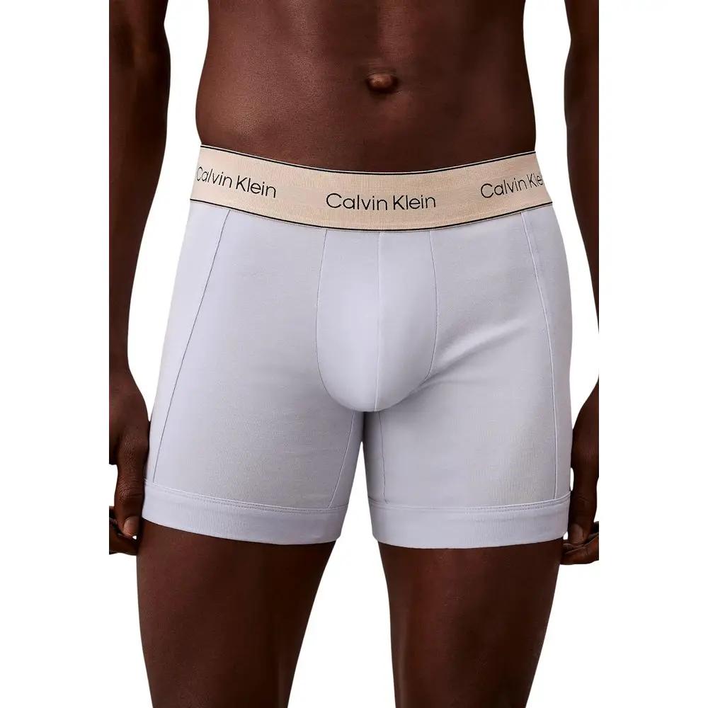 Boxers bicolores en coton Calvin Klein Underwear