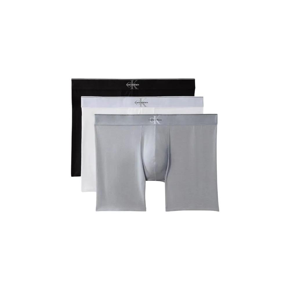Caleçons bicolores en coton Calvin Klein Underwear
