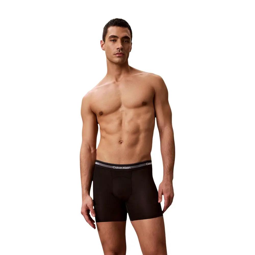 Caleçons Noirs Calvin Klein en Polyester Recyclé