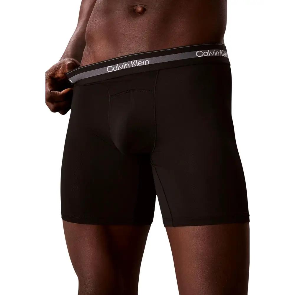 Calvin Klein Underwear Calvin Klein Underwear Black Recycled Polyester Boxers