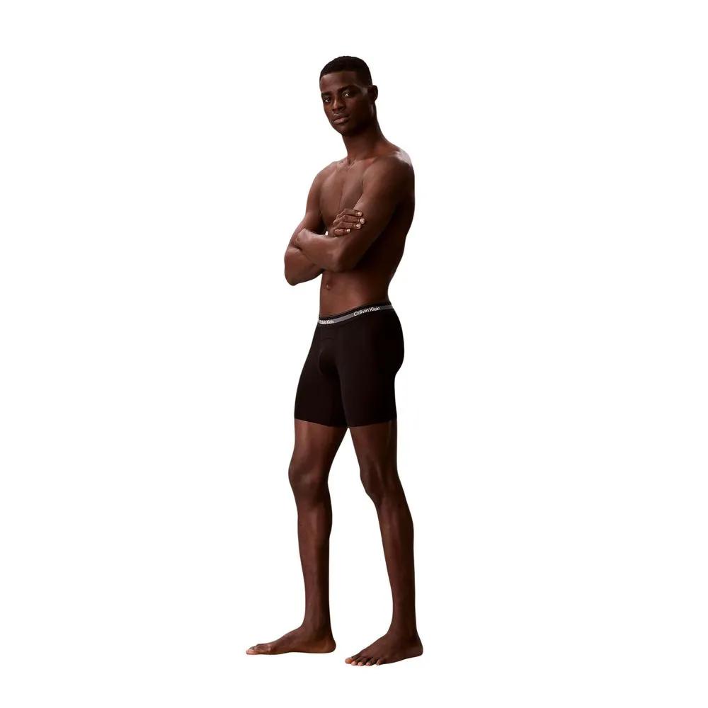 Calvin Klein Underwear Calvin Klein Underwear Black Recycled Polyester Boxers