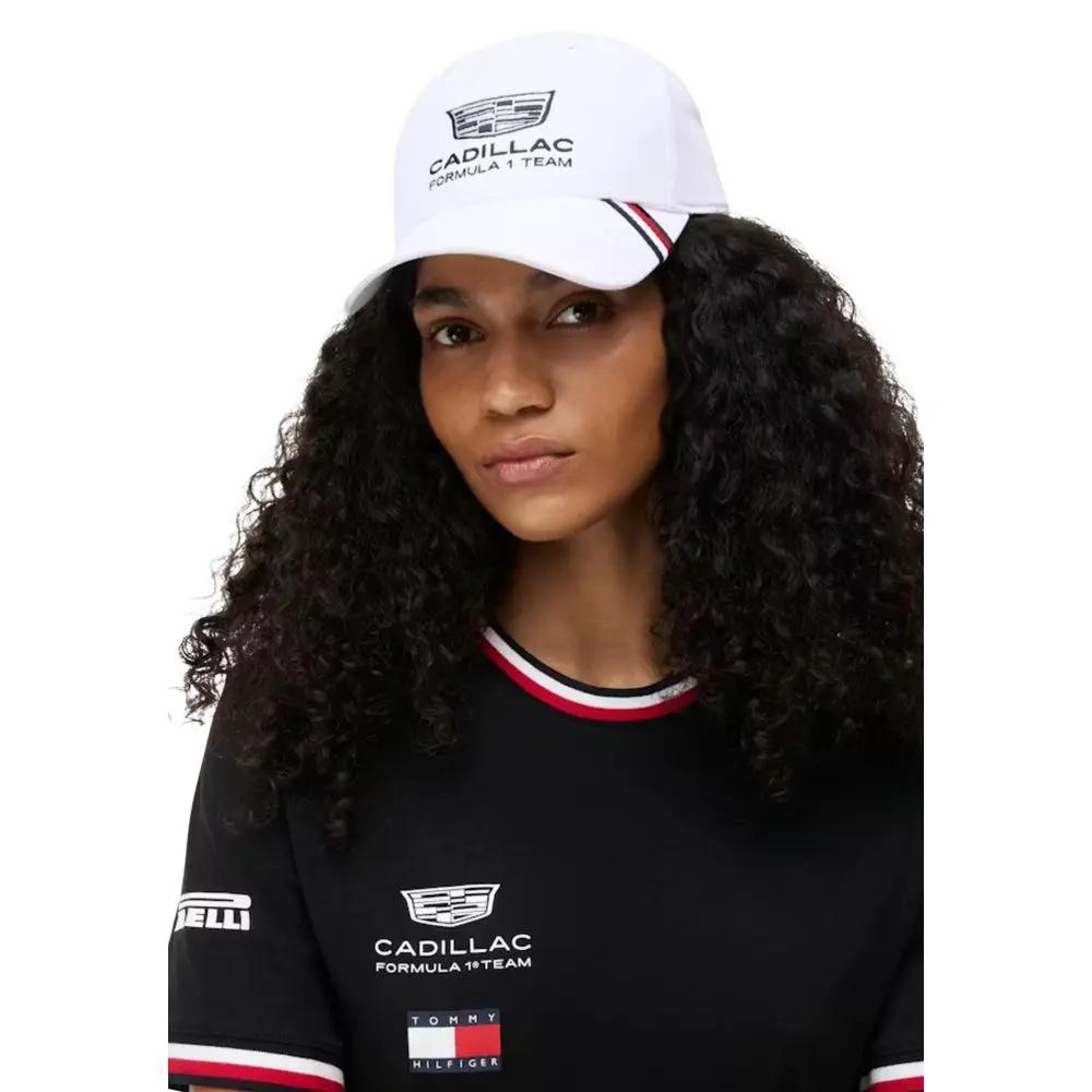 Casquette Tommy Hilfiger en polyester recyclé blanc