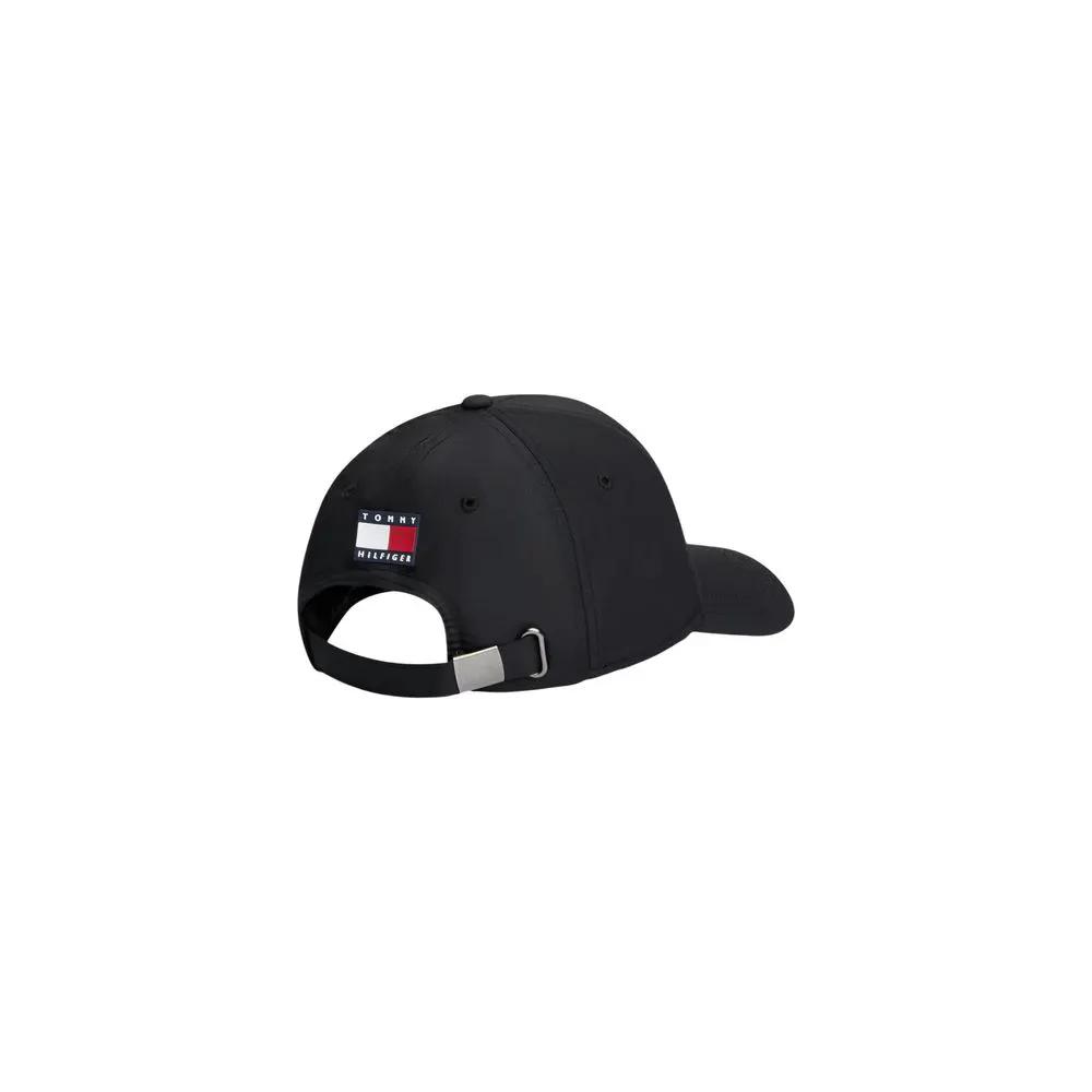 Tommy Hilfiger Tommy Hilfiger Black Recycled Polyester Cap (Baseball Hat)