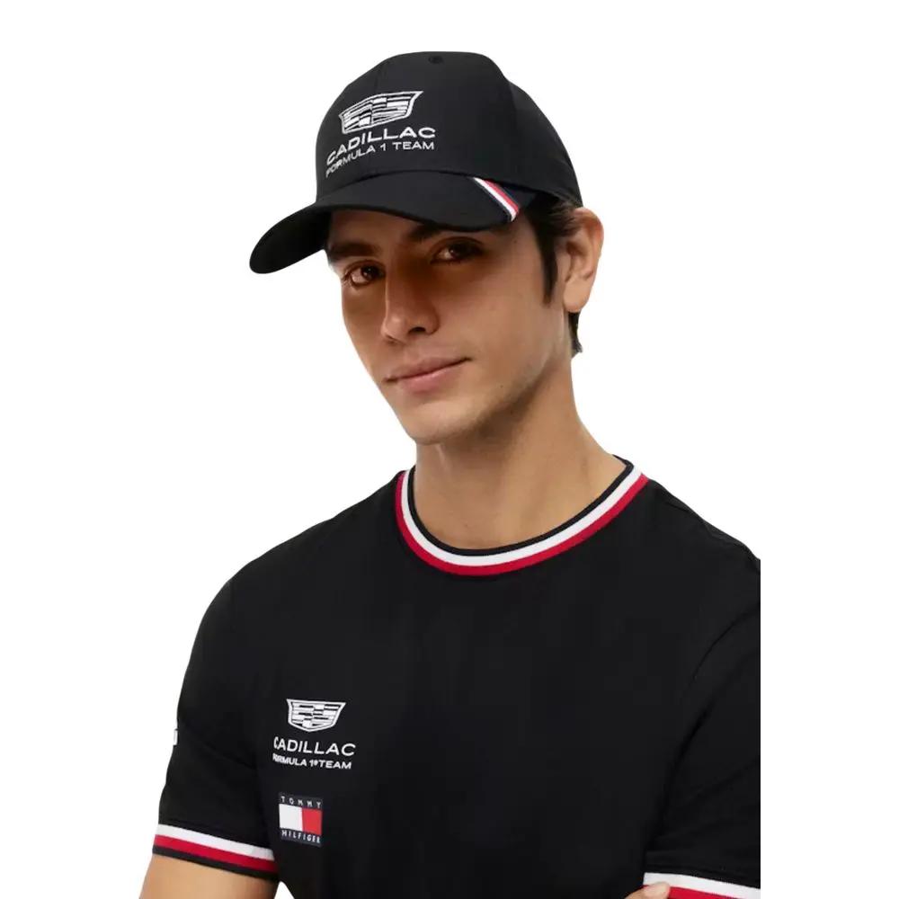 Casquette Tommy Hilfiger en polyester recyclé noir (Casquette de baseball)