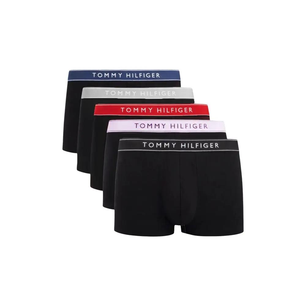 Caleçons Tommy Hilfiger noirs en coton