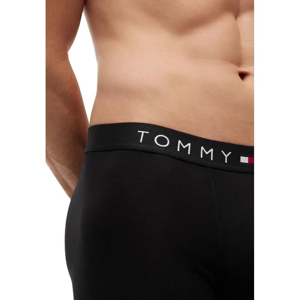 Caleçons en coton recyclé noir Tommy Hilfiger