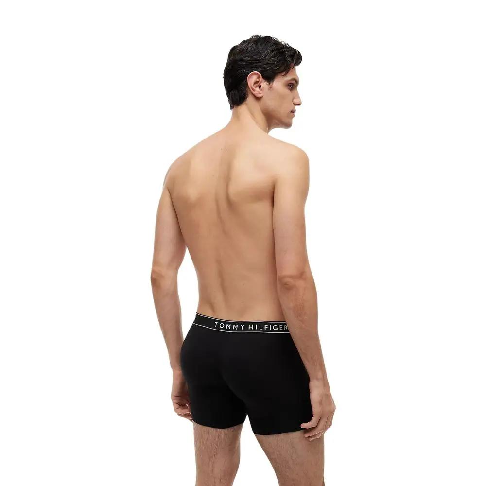 Caleçons Tommy Hilfiger noirs en coton