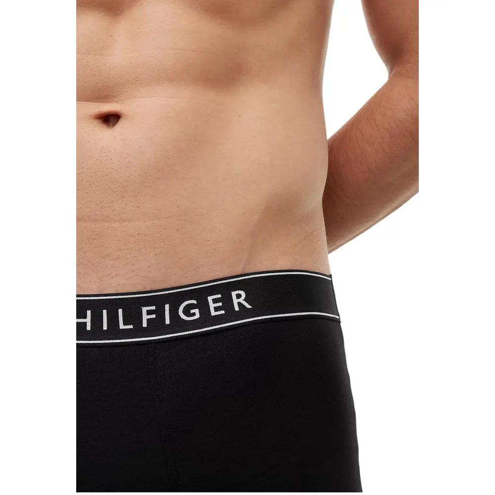 Caleçons Tommy Hilfiger noirs en coton