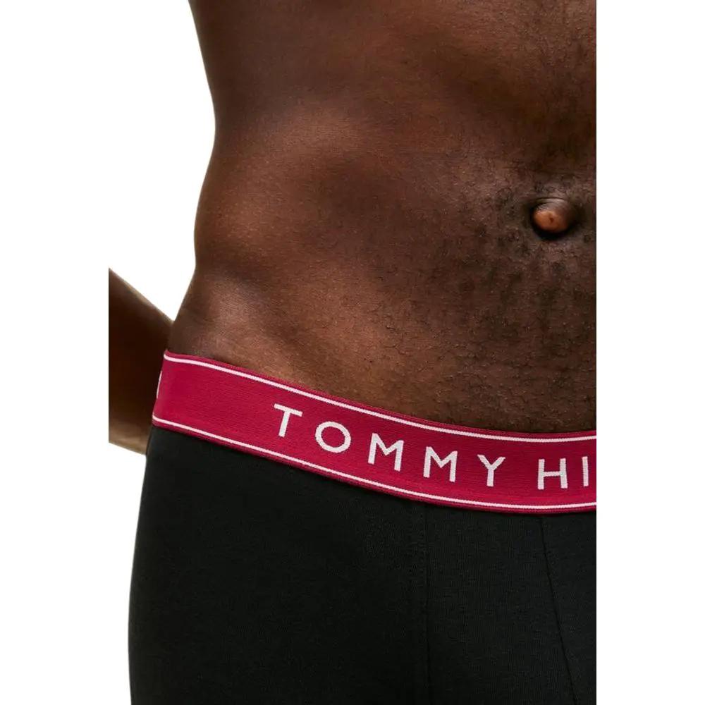 Caleçons Tommy Hilfiger noirs en coton