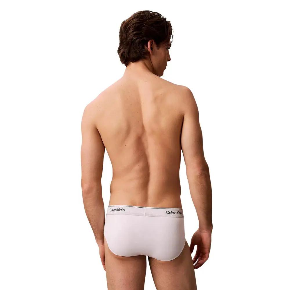 Slip bicolore en coton Calvin Klein Underwear