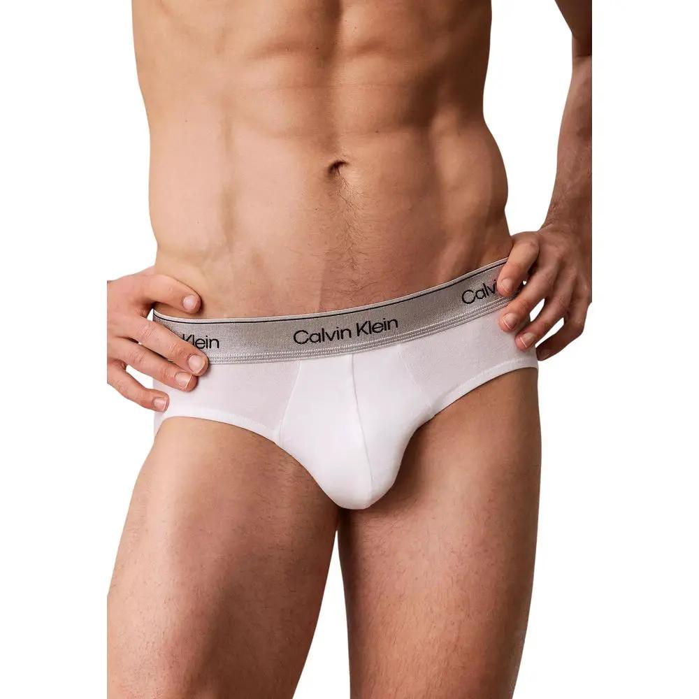 Slip bicolore en coton Calvin Klein Underwear
