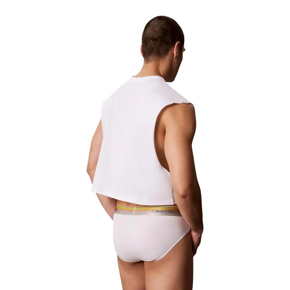 Slip en coton blanc Calvin Klein Underwear