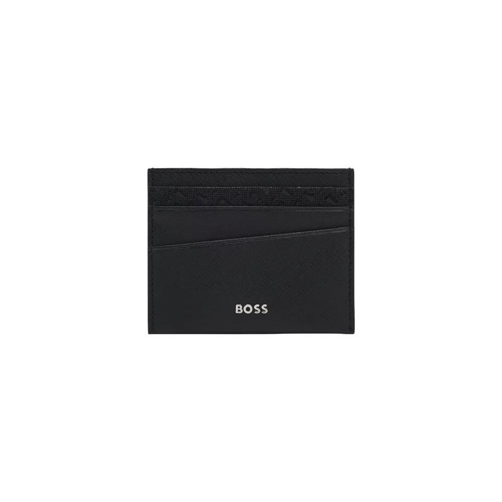 Hugo Boss Hugo Boss Black Leather Cardholder