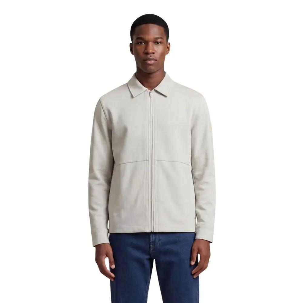 Hugo Boss Gray Cotton Sweatshirt