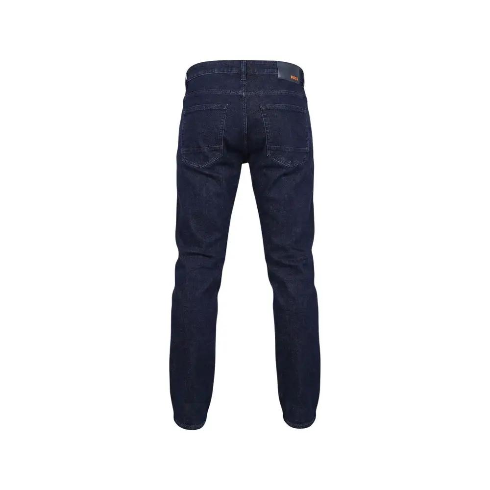 Hugo Boss Hugo Boss Blue Cotton Skinny Jeans