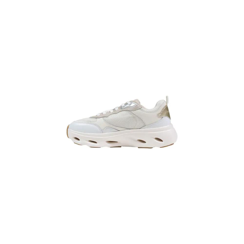 PINKO PINKO White Leather Chunky Sneakers