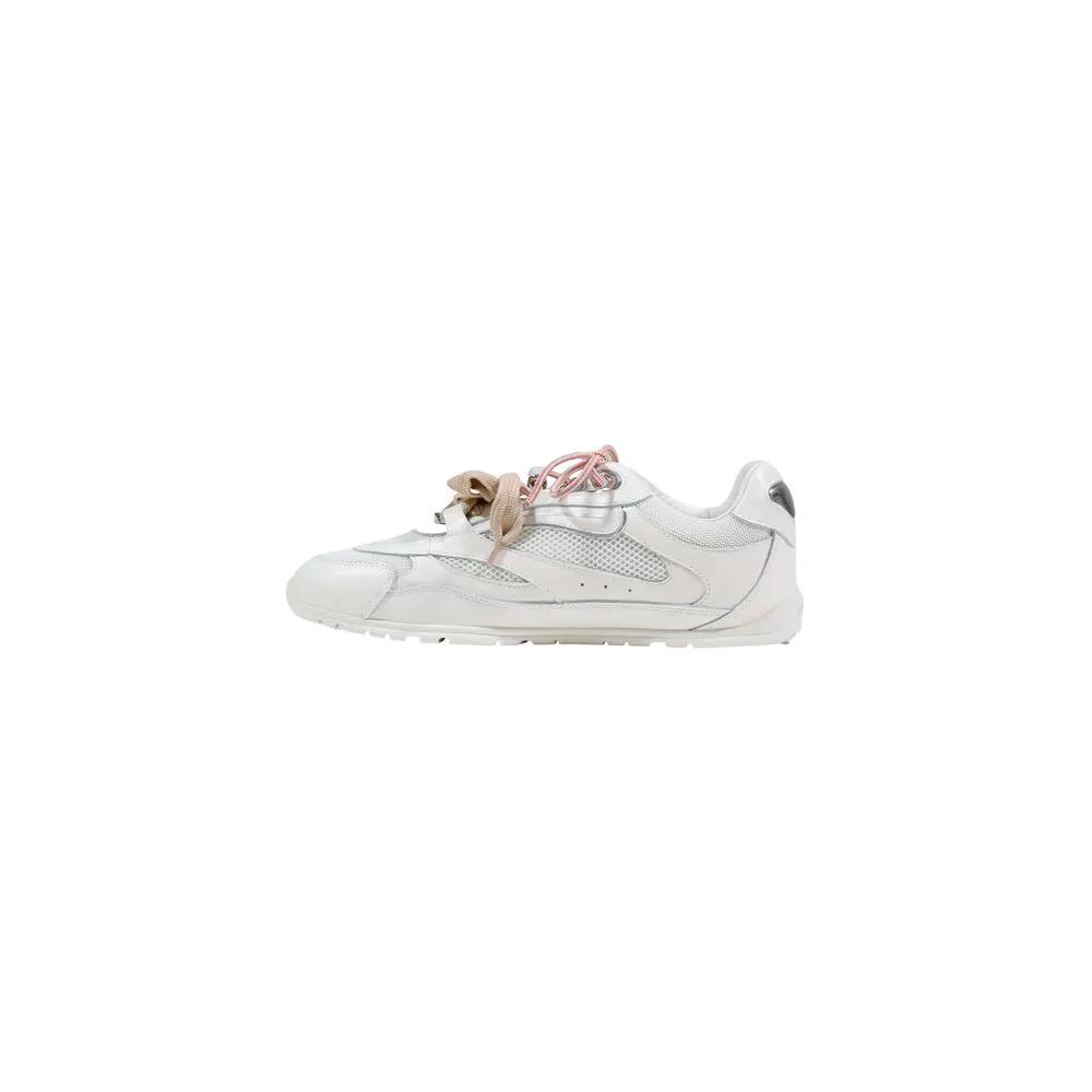 Baskets PINKO en cuir blanc