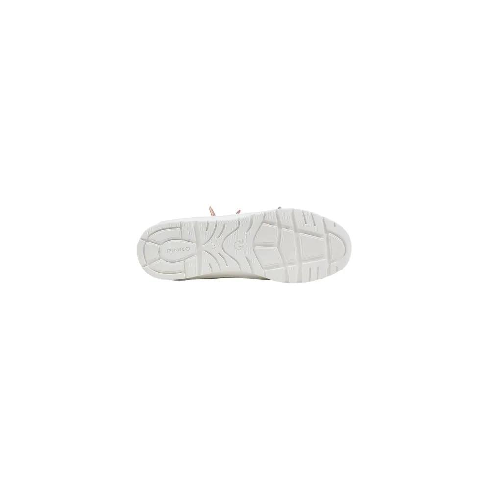 Baskets PINKO en cuir blanc