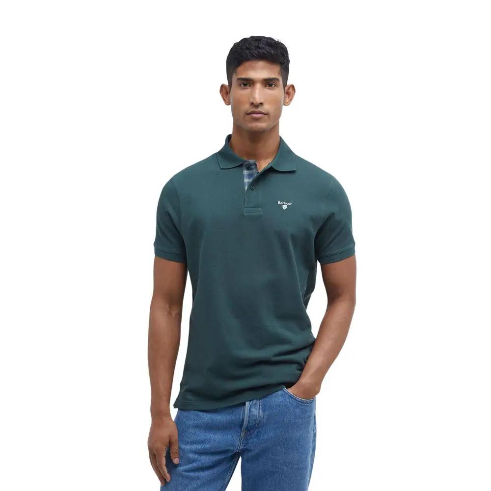 Barbour Barbour Bicolor Cotton Polo Shirt